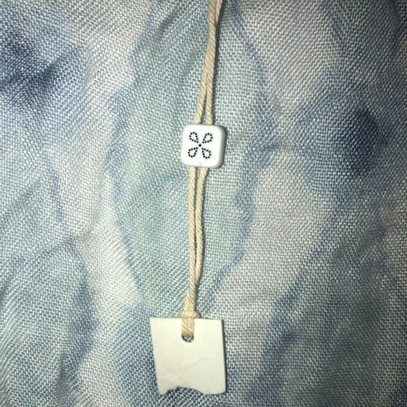 C.A.S.L.O.N Carlson Women's Blue Tie Dye Beach Cover up one‎ Size OSFM New - Picture 4 of 10